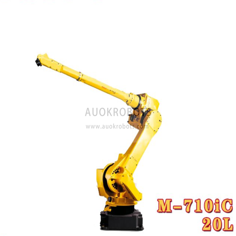 Fanuc M-710ic-20L arc with positioner and Kemppi Promig synergic