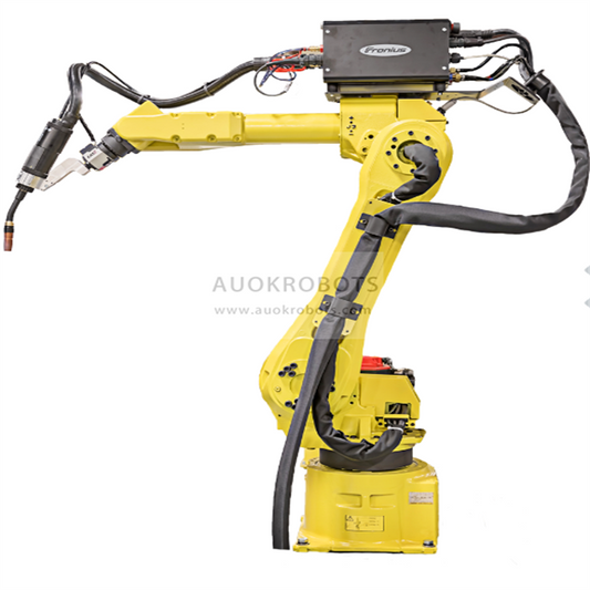 Fanuc Arcmate 100iB robot welding system - 9 axis