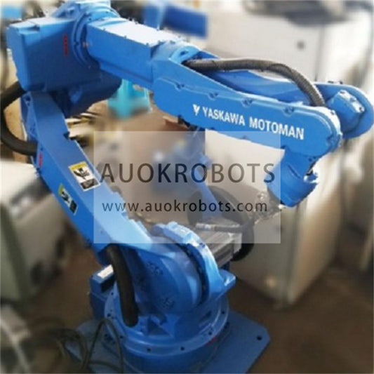 Welding cell with Motoman Ea1900, Nx100 controller, positioner and SKS welding machine